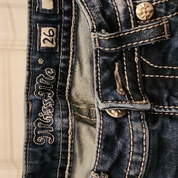 Miss Me boot cut dream catcher heads size 26 - Picture 2 of 9